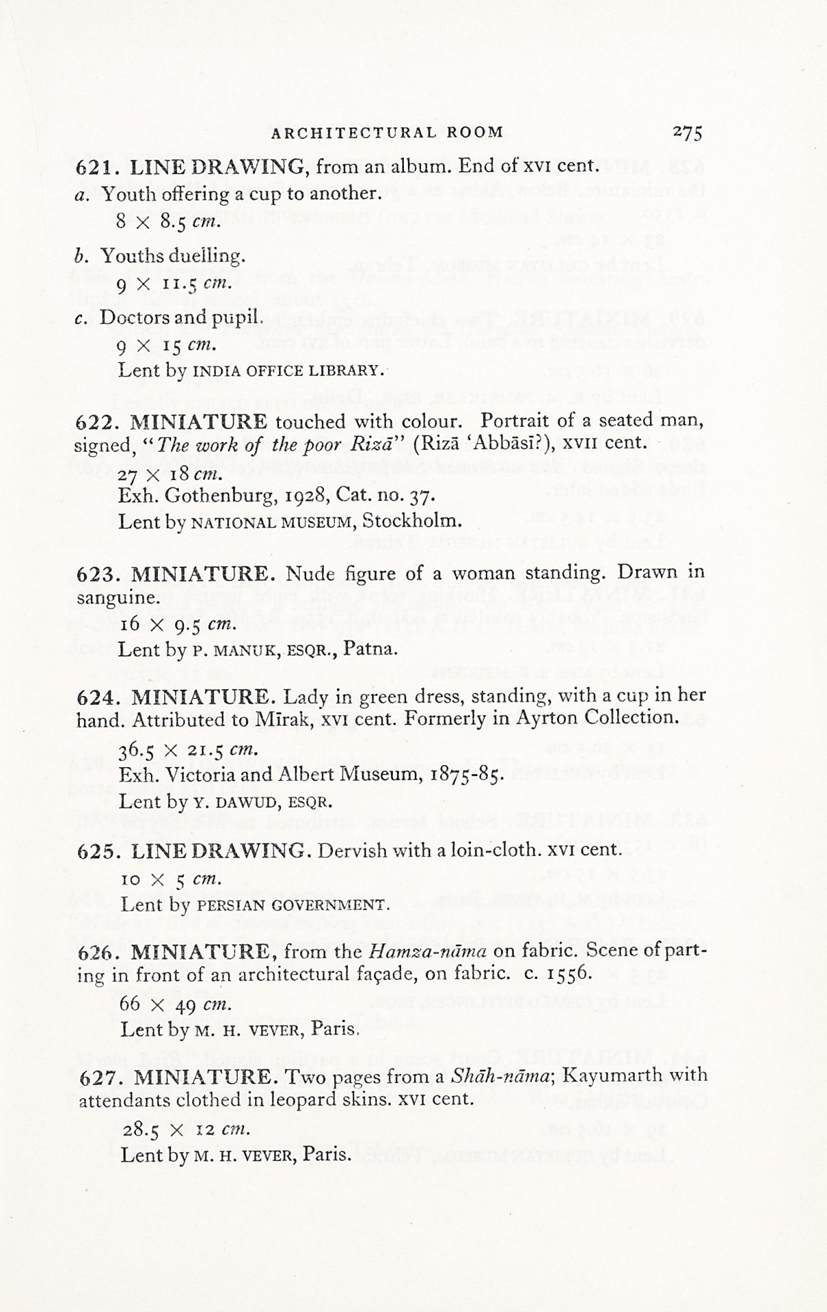 Page 303 of 1931 - International Exhibition of Persian Art