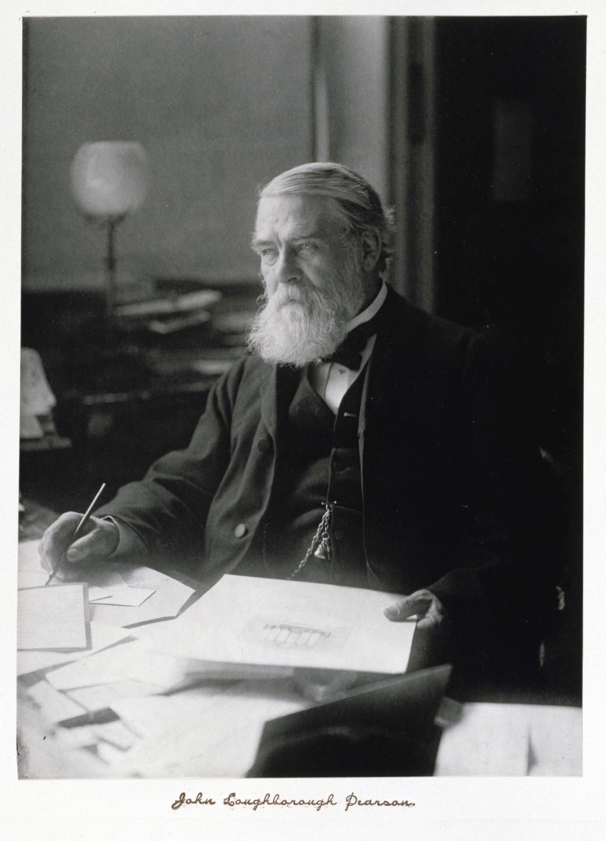 Ralph W. Robinson, John Loughborough Pearson R.A.