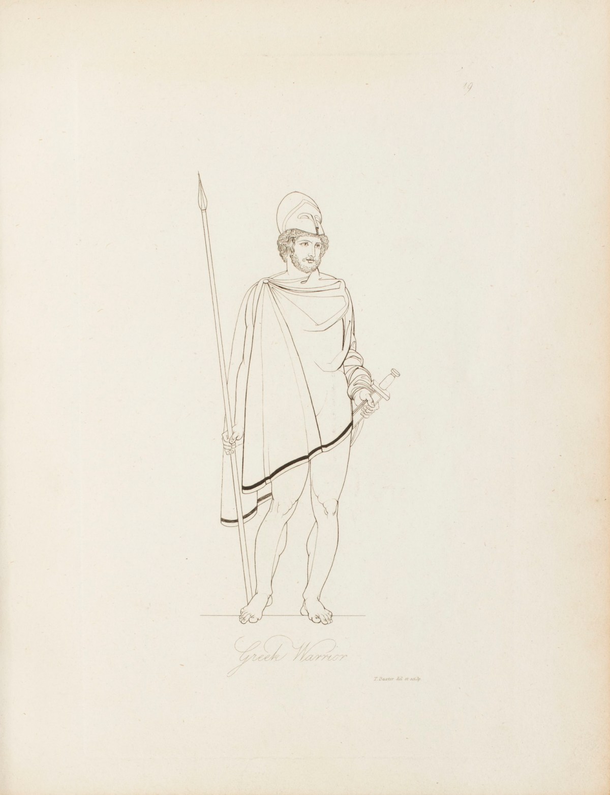 Thomas Baxter, Greek Warrior