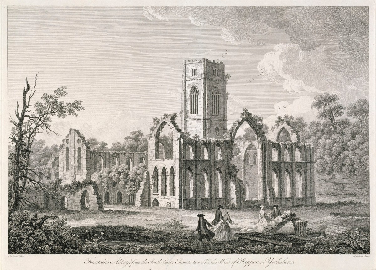 Thomas Smith of Derby, Fountains Abbey, from the South-East