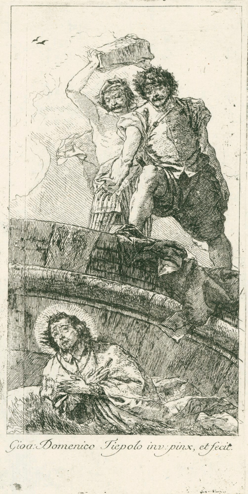 Giandomenico Tiepolo, The Martyrdom of St John Nepomuk