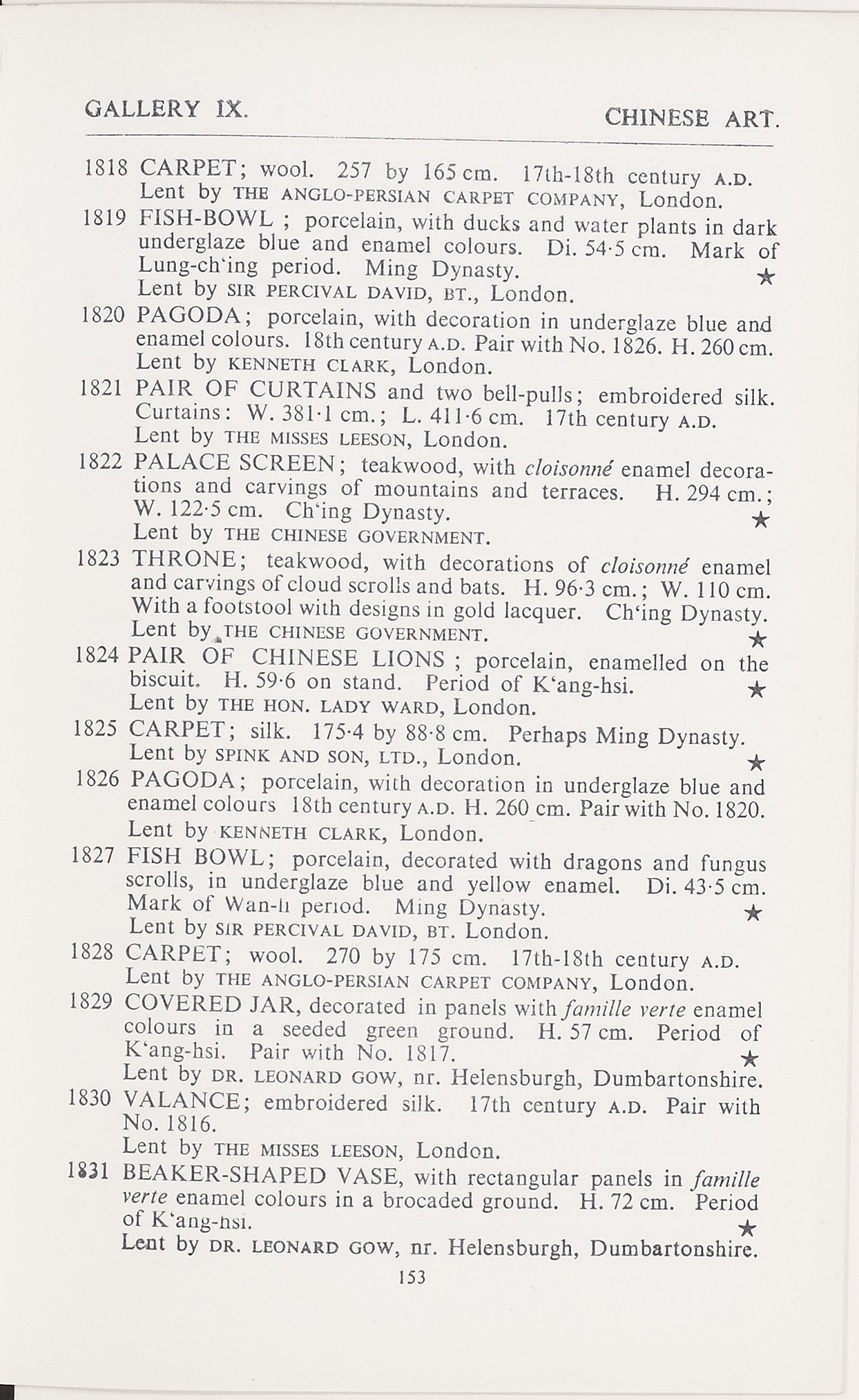 Page 181 of 1935-36 - International Exhibition of Chinese Art