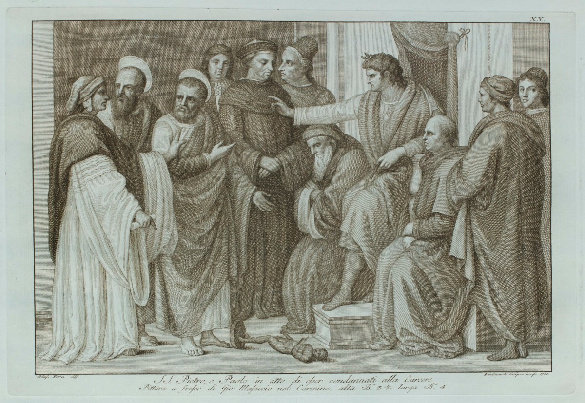 Niccolò Pagni and Giuseppe Bardi, The disputation of saints Peter and Paul with Simon Mago