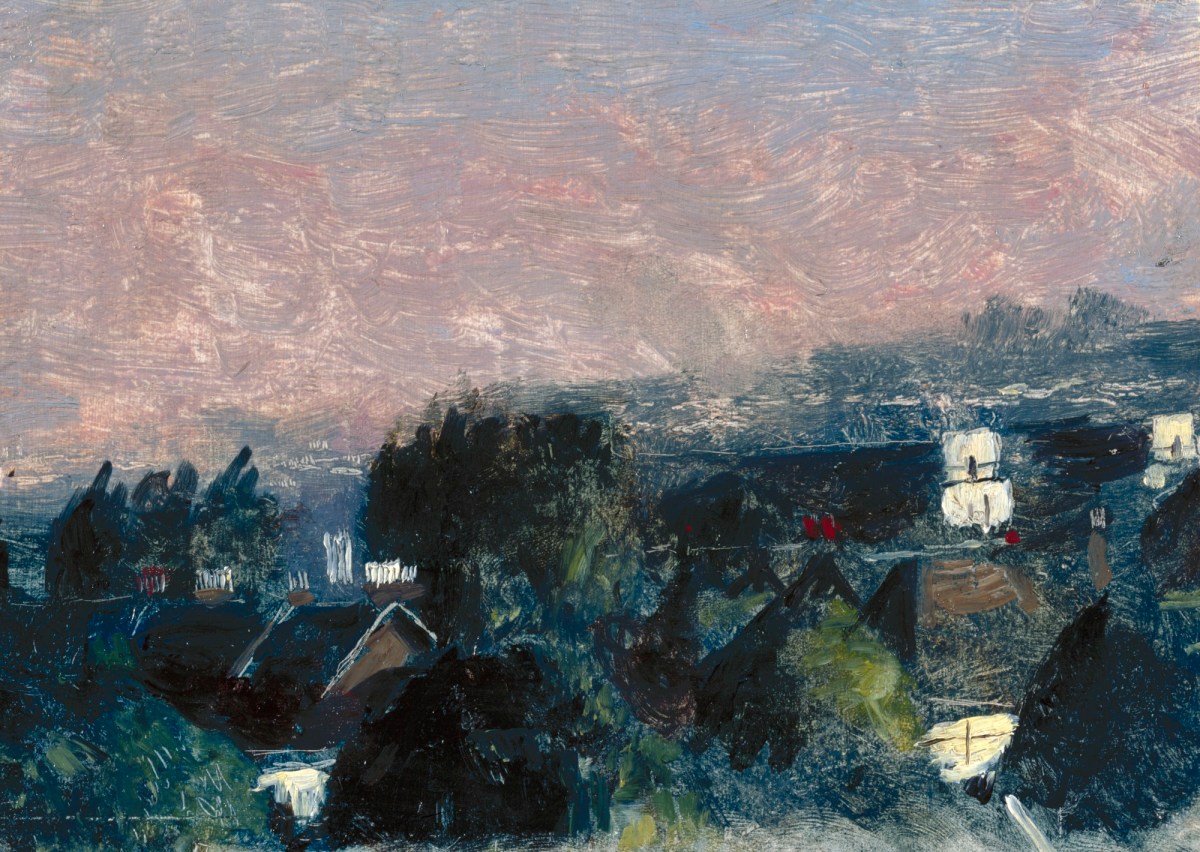 Carel Weight RA, Ladbroke Square, Early Morning
