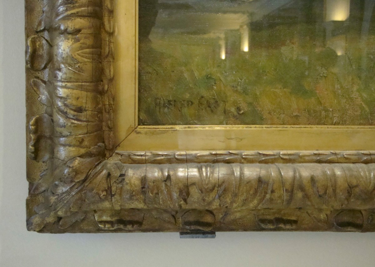 Unknown, Frame for Sir Alfred East RA 'Evening in the Cotswolds'