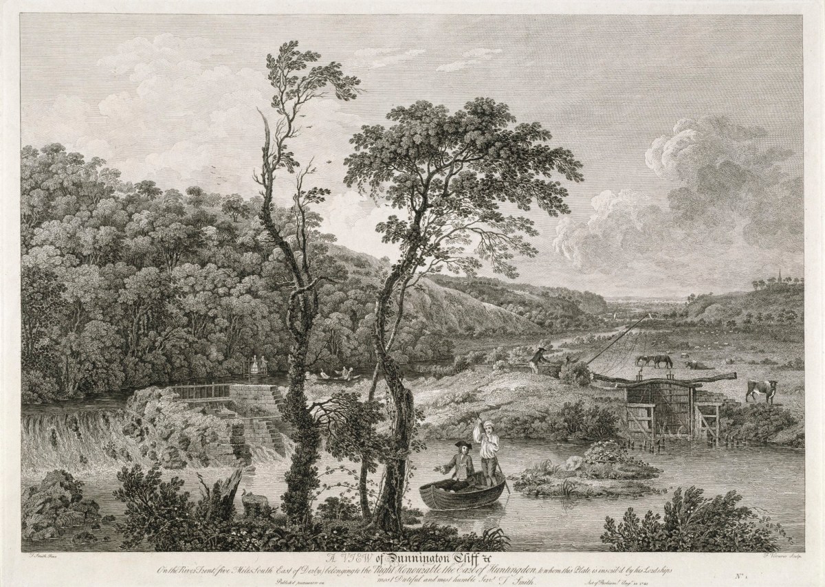 Thomas Smith of Derby, A View of Dunnington Cliff