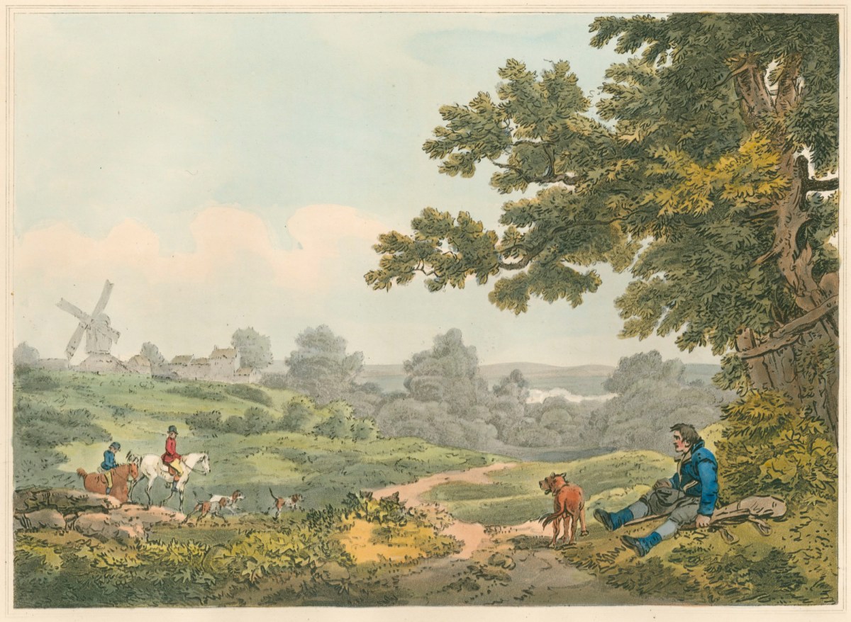 Philippe Jacques de Loutherbourg RA, View from Chigwell Row, Essex