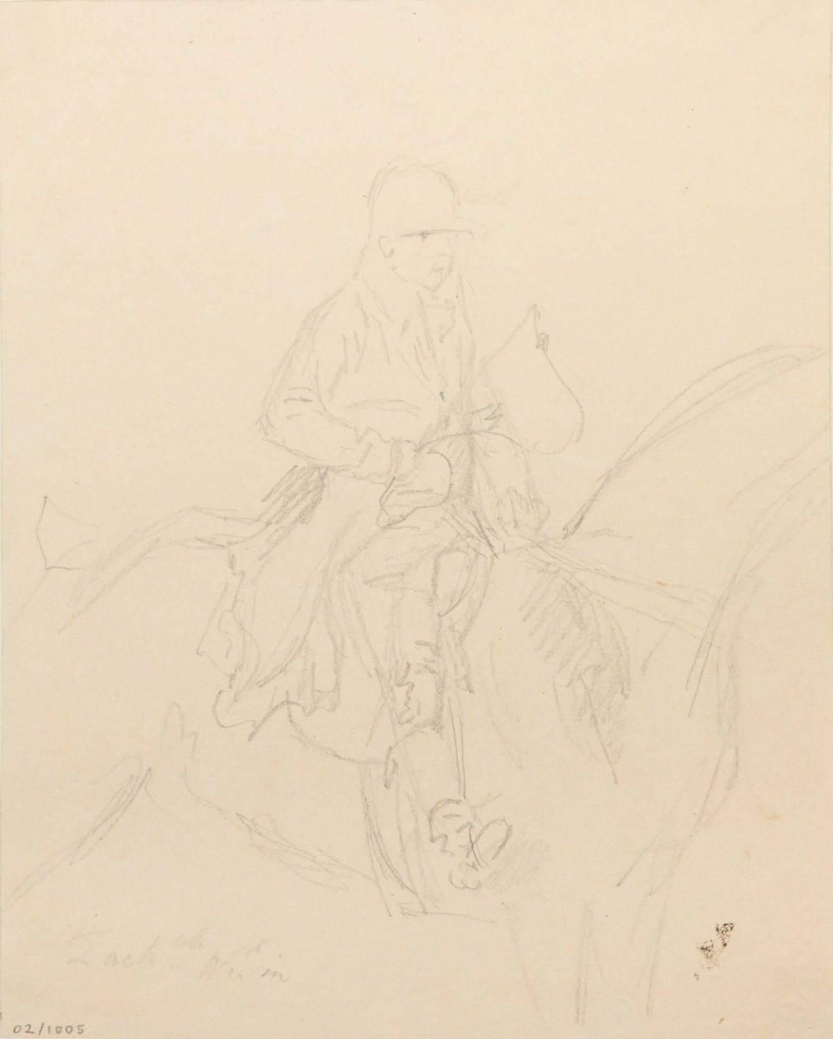 Philip Reinagle RA, Man on horseback