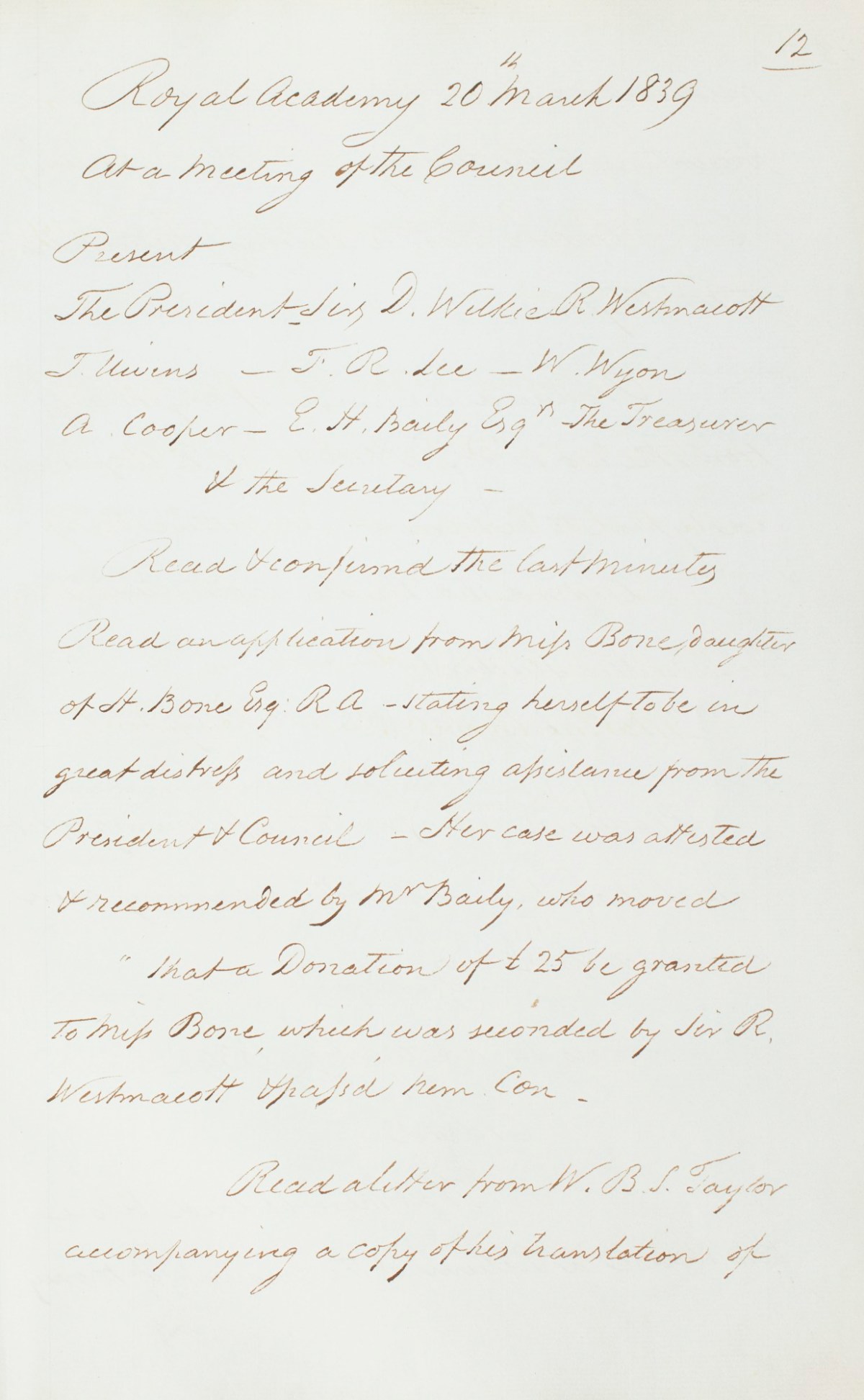 , Council minutes, vol. 9