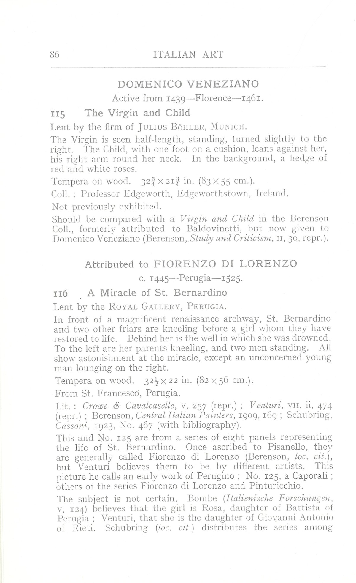 Page 90 of 1930 - Exhibition of Italian Art 1200-1900