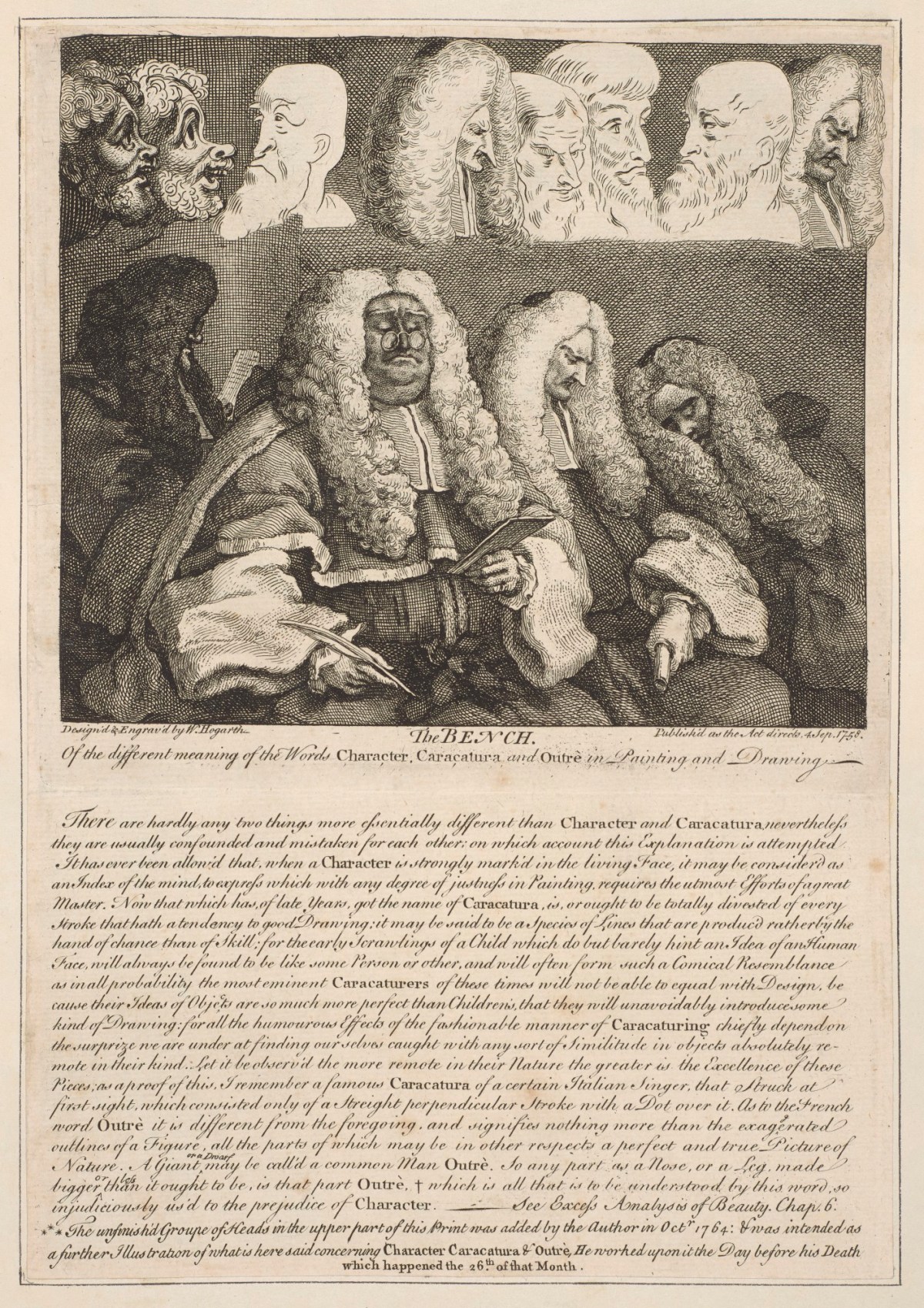 William Hogarth, The Bench