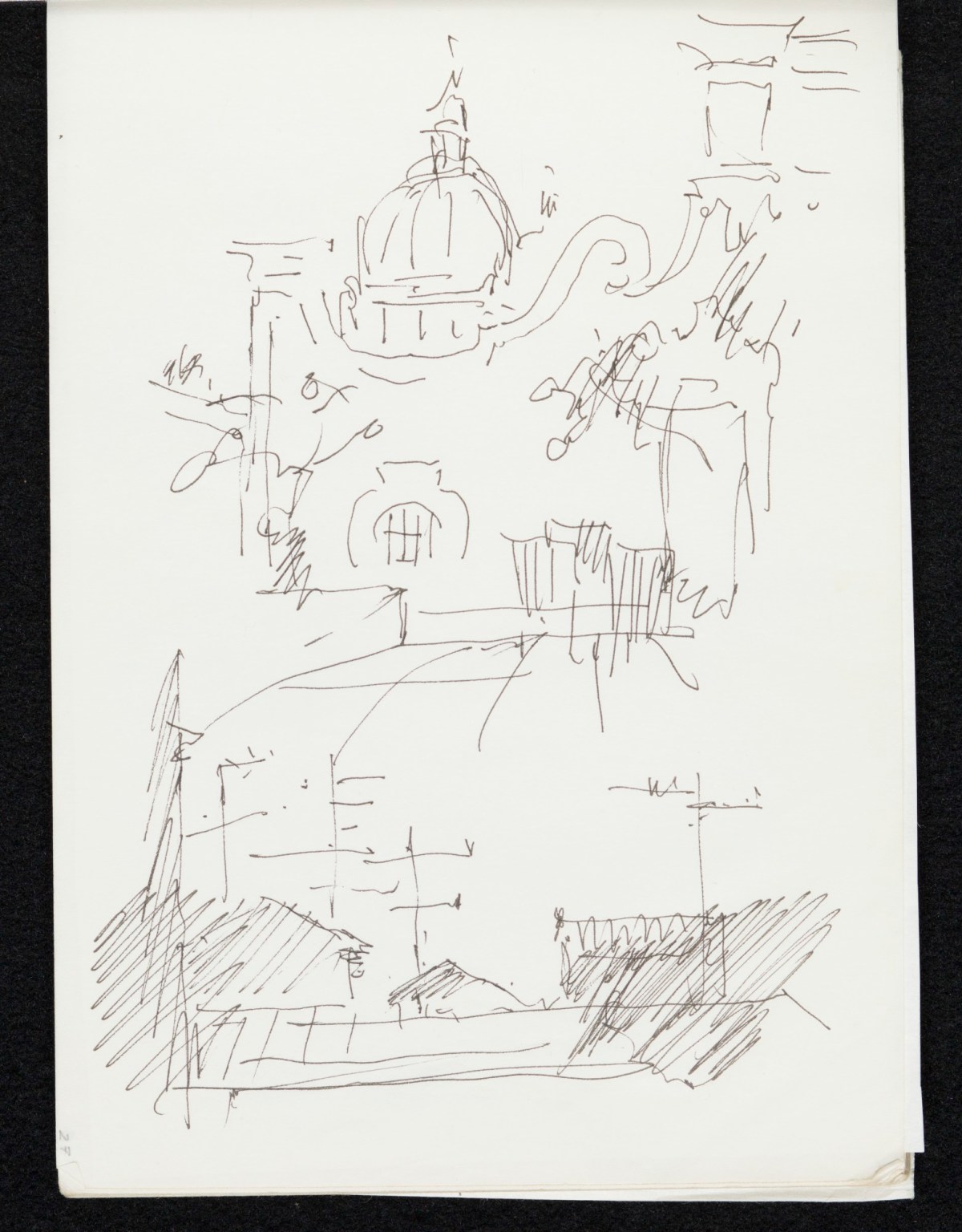 Sir Hugh Casson PRA, Grand tour sketchbook