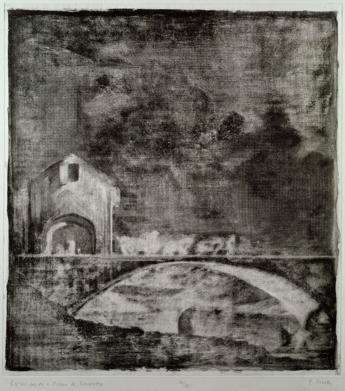 Peter Freeth RA, Reflections on a Theme of Canaletto