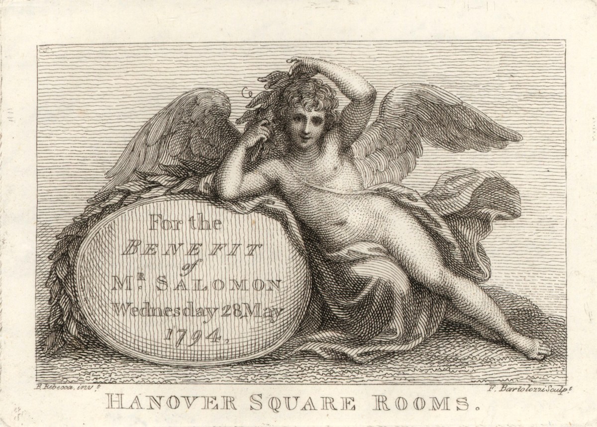Biagio Rebecca ARA, Ticket to a concert in the Hanover Square Rooms