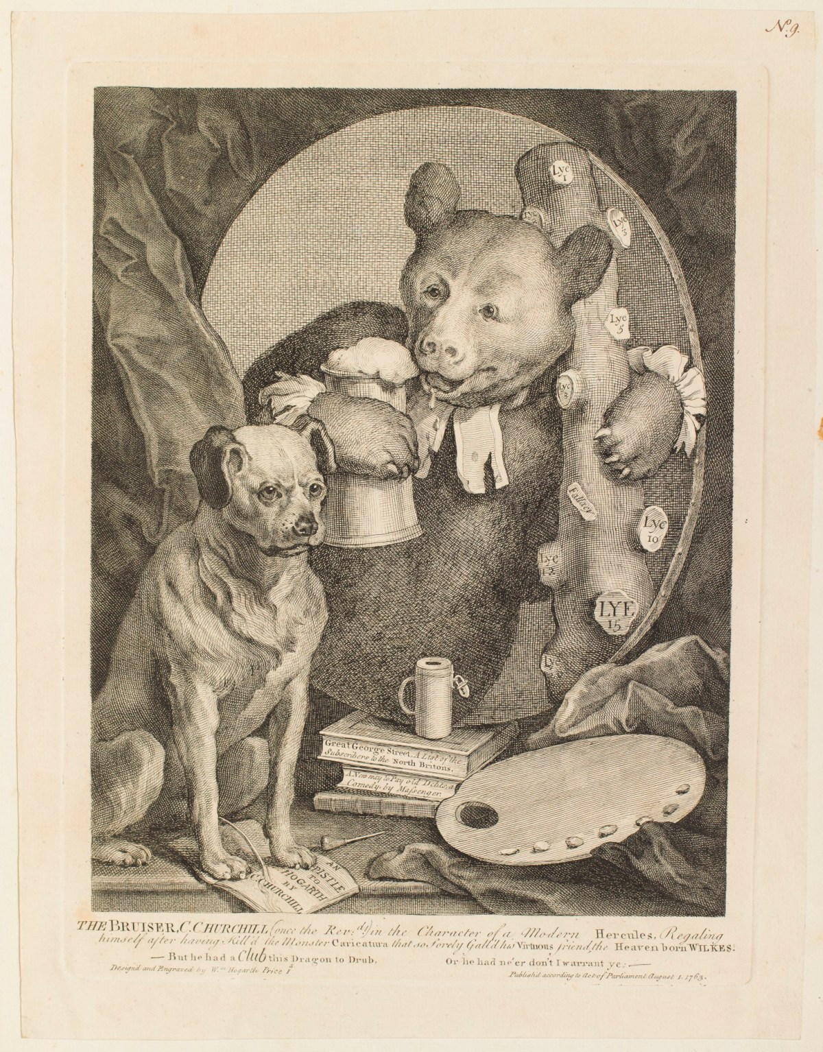 William Hogarth, The Bruiser