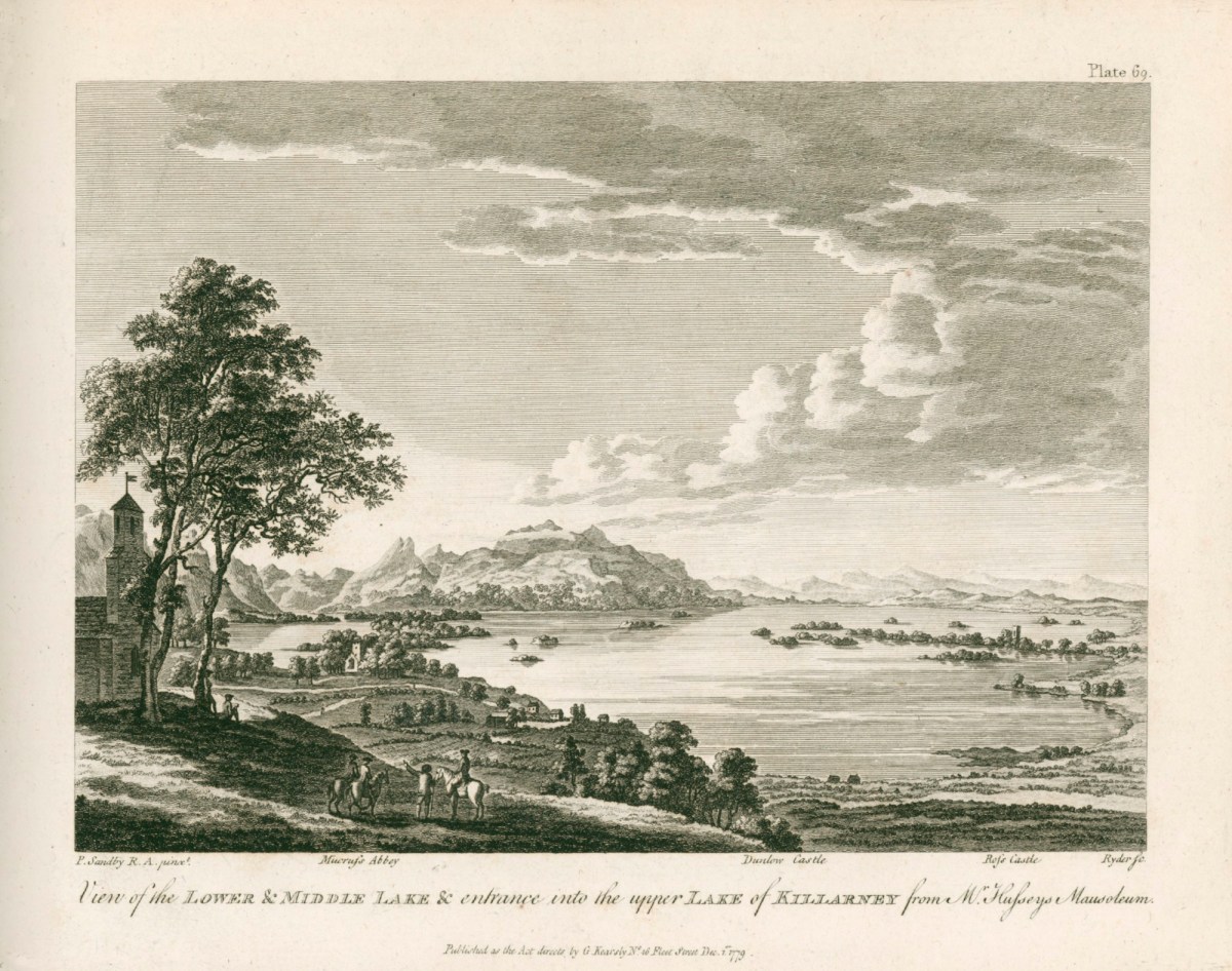Paul Sandby RA, The Lakes of Killarney, Co. Kerry
