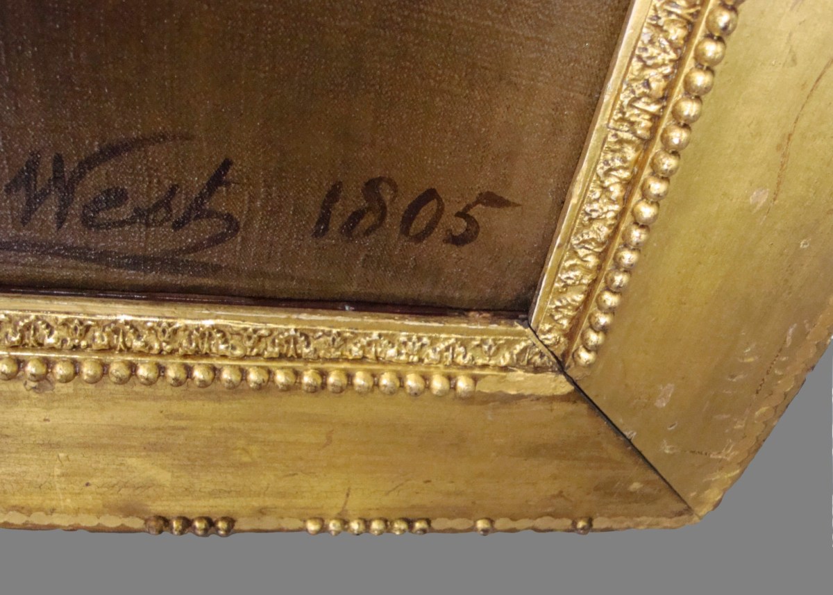 Unknown, Frame for Benjamin West PRA 'Thetis Bringing the Armour to Achilles'