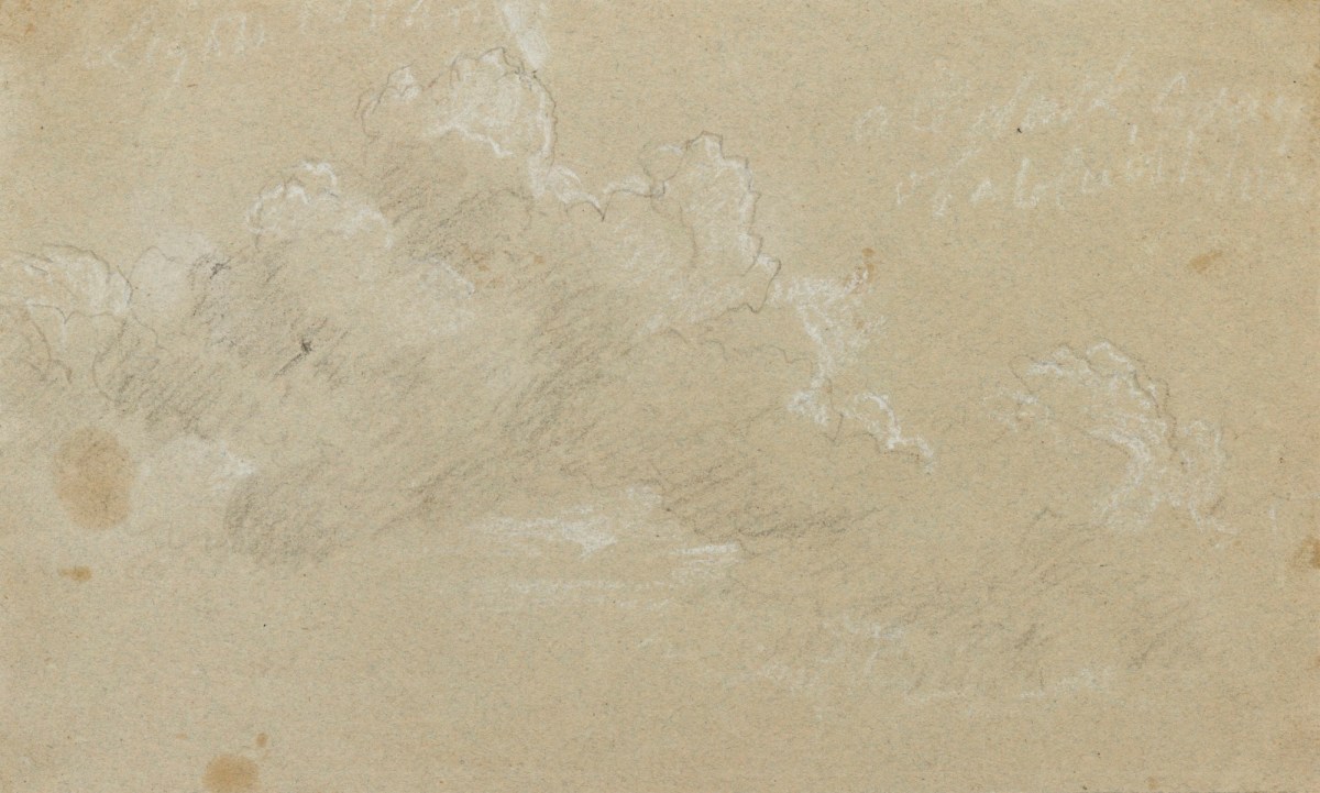 Philip Reinagle RA, Sketch of cloud formations
