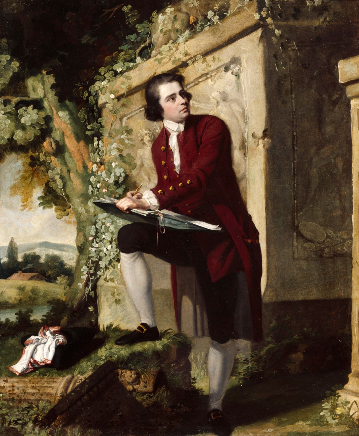 John Hamilton Mortimer ARA, Portrait of a young artist