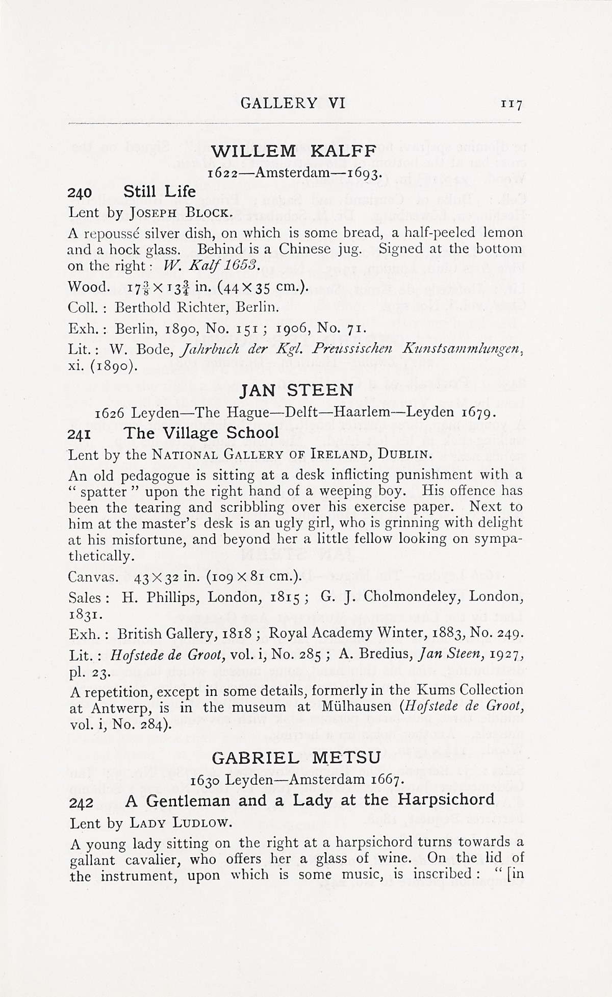 Page 121 of 1929 - Exhibition of Dutch Art 1450-1900