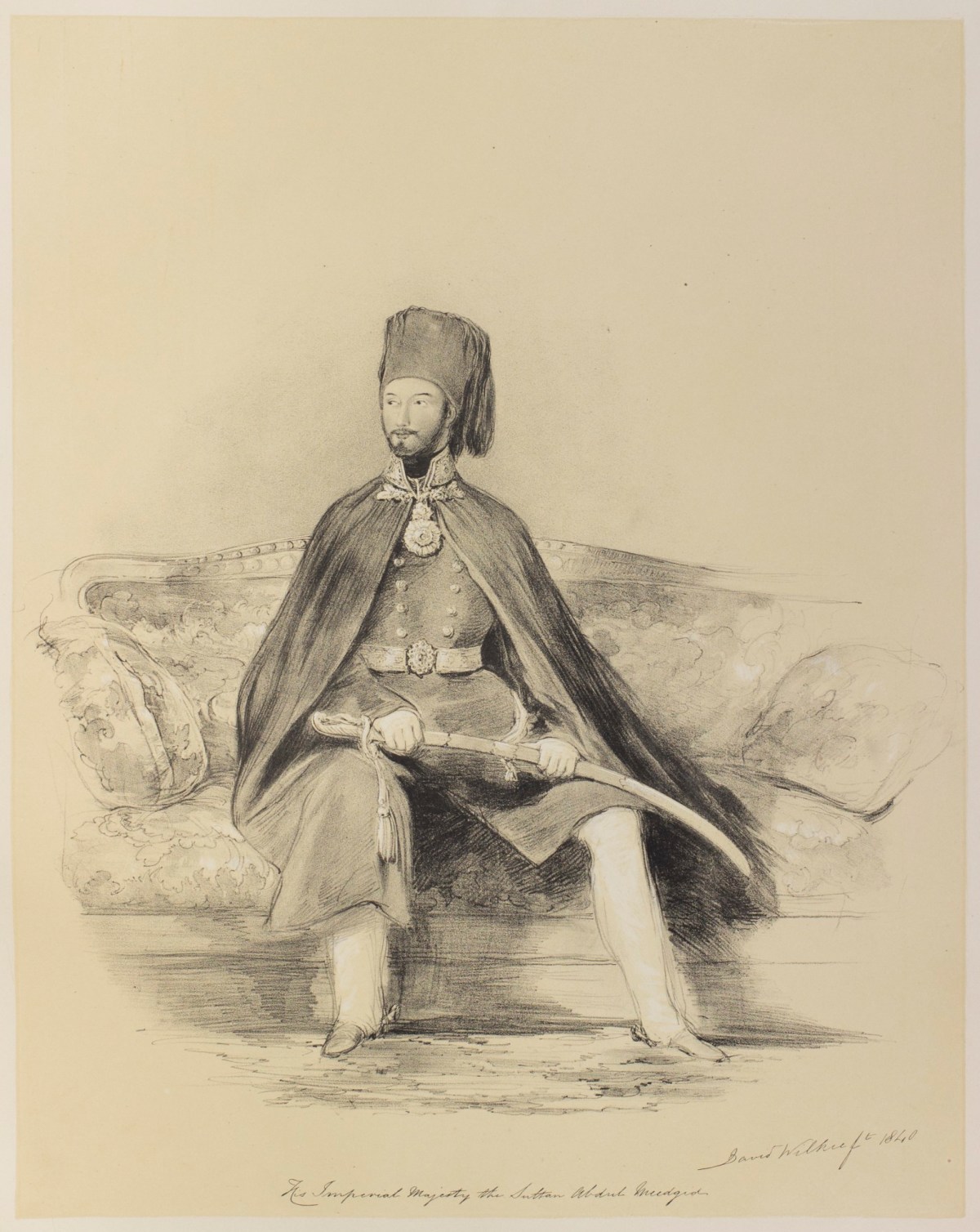Sir David Wilkie RA, The Sultan Abdul Medschid
