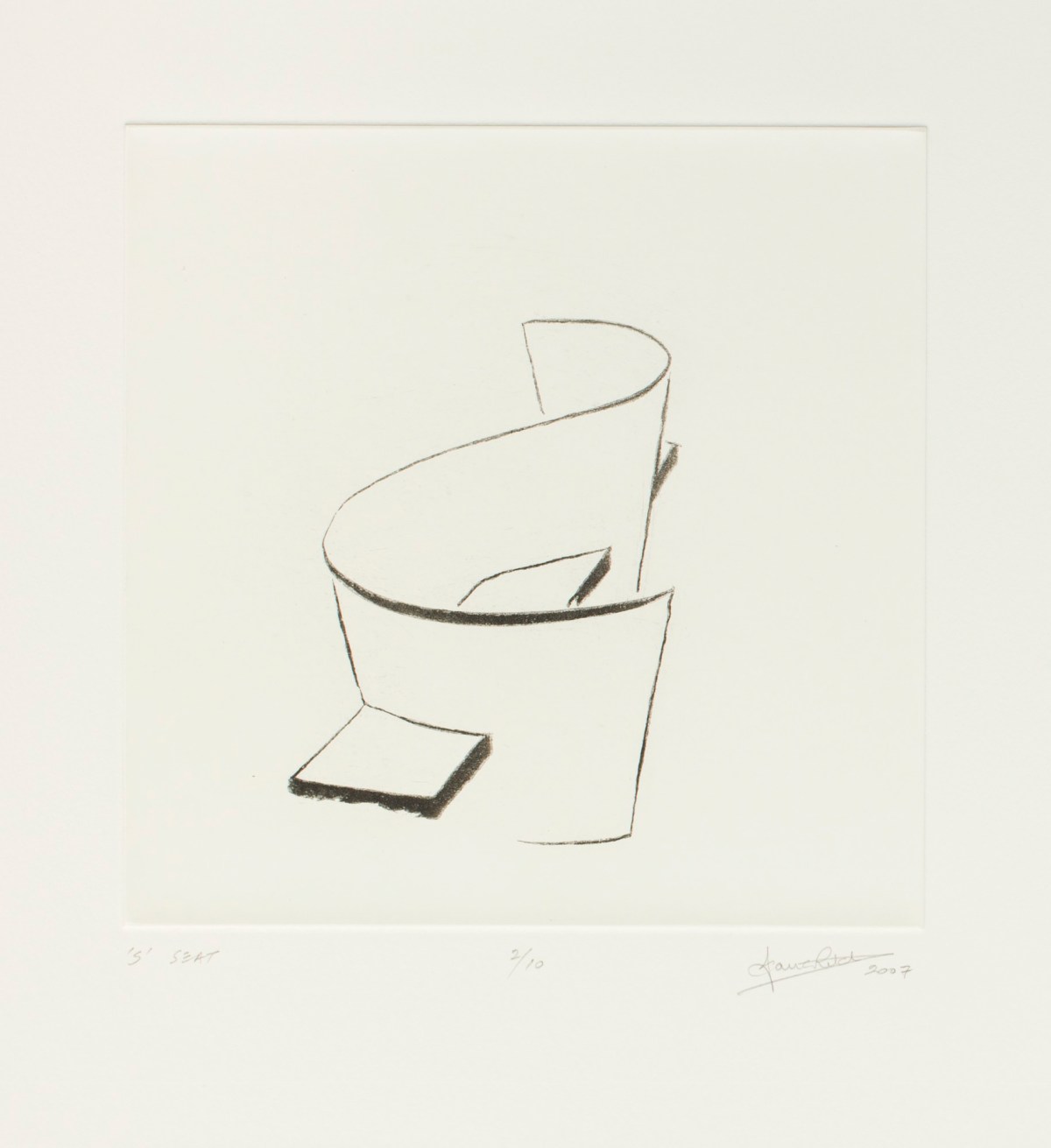 Ian Ritchie RA, 'S' Seat