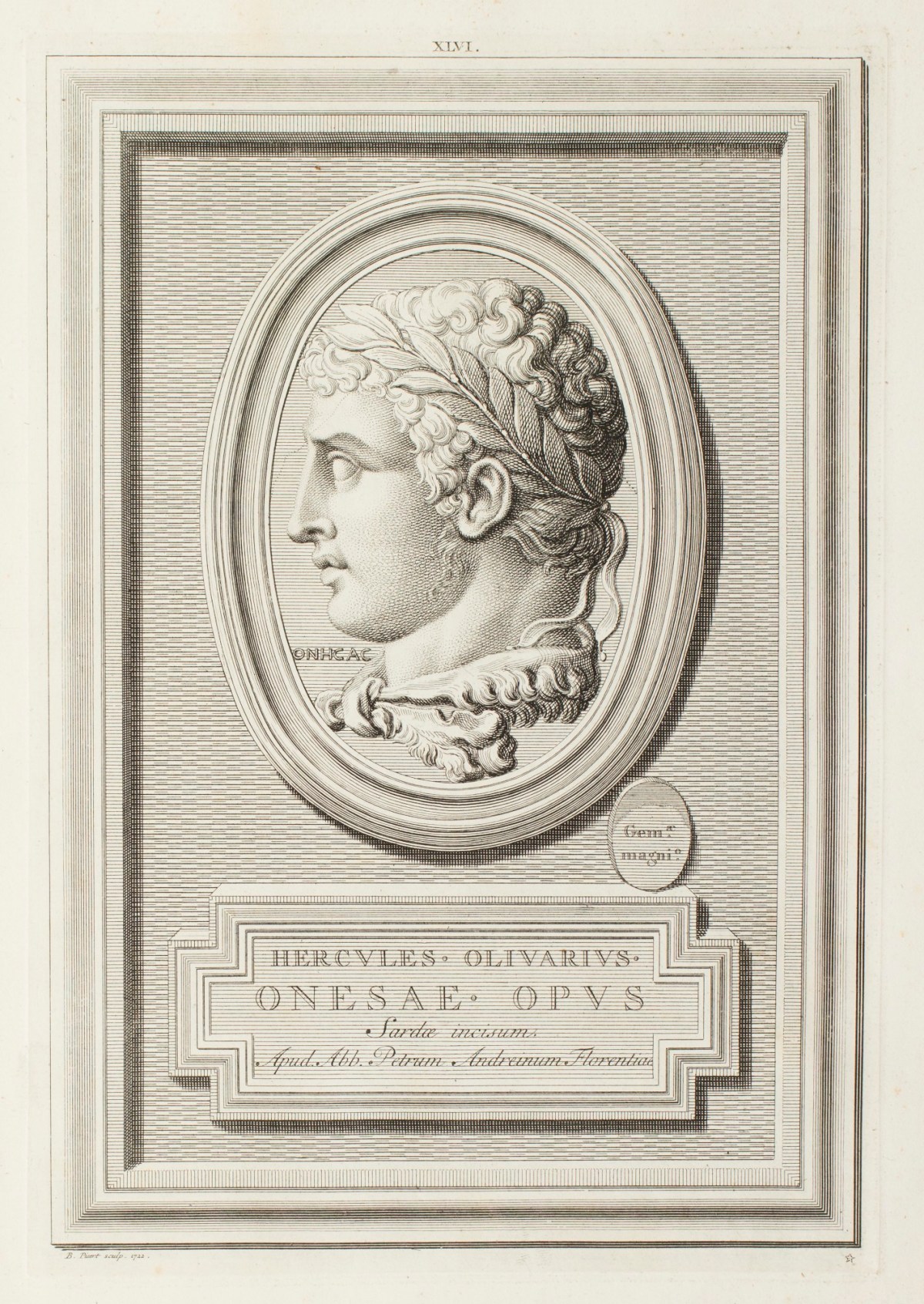 Bernard Picart, Hercules Olivarius (Hercules of the Olive Merchants)