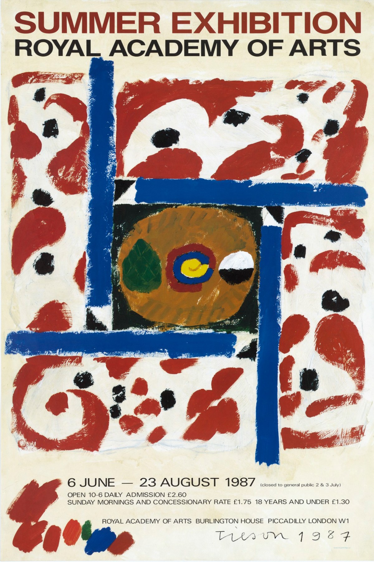 , Poster, designed by Joe Tilson and Gordon House