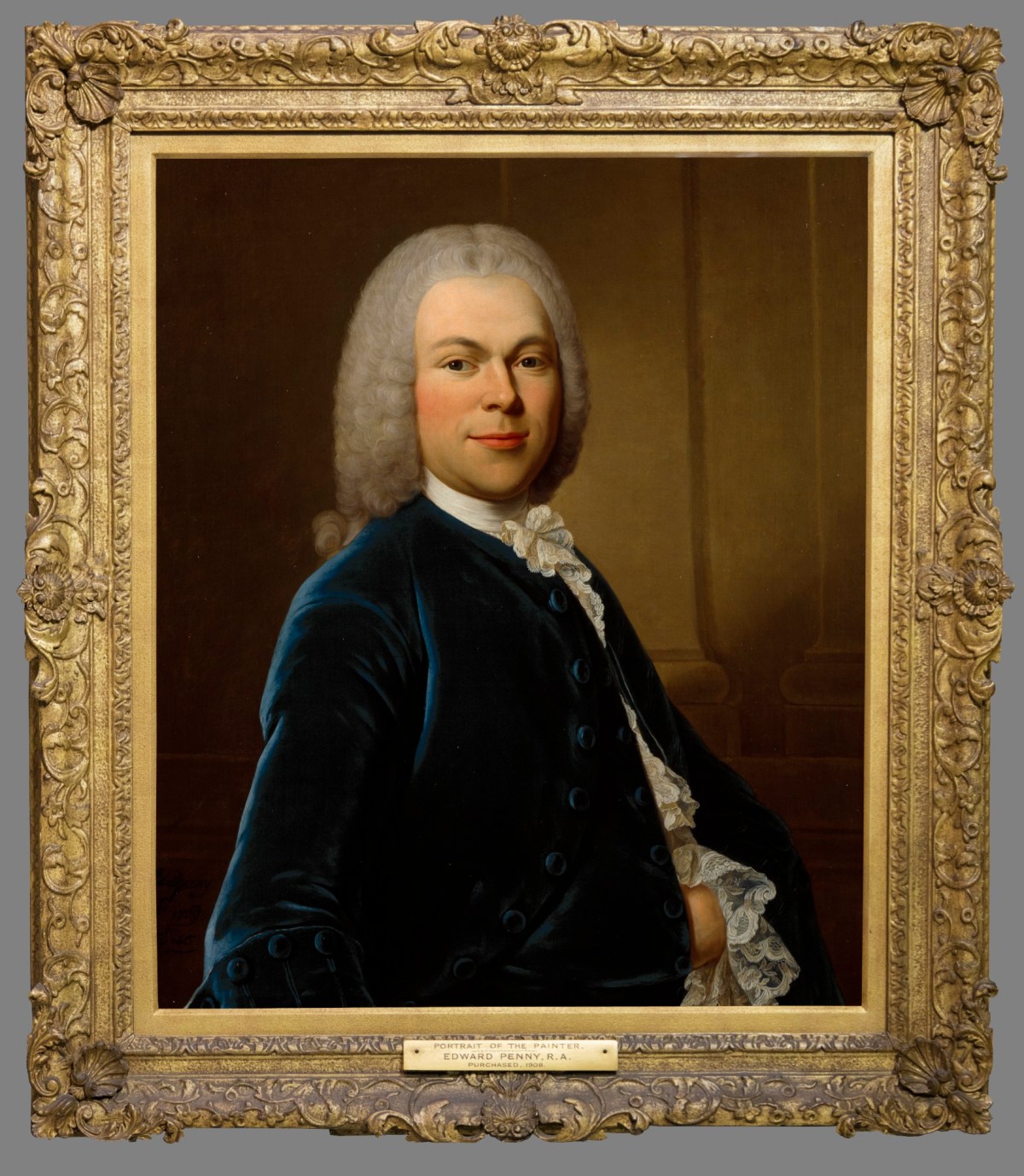 Unknown, Frame for Edward Penny RA 'Self-portrait of Edward Penny, R.A.'