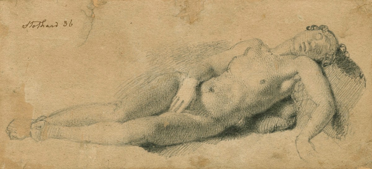 Thomas Stothard RA, Reclining female nude