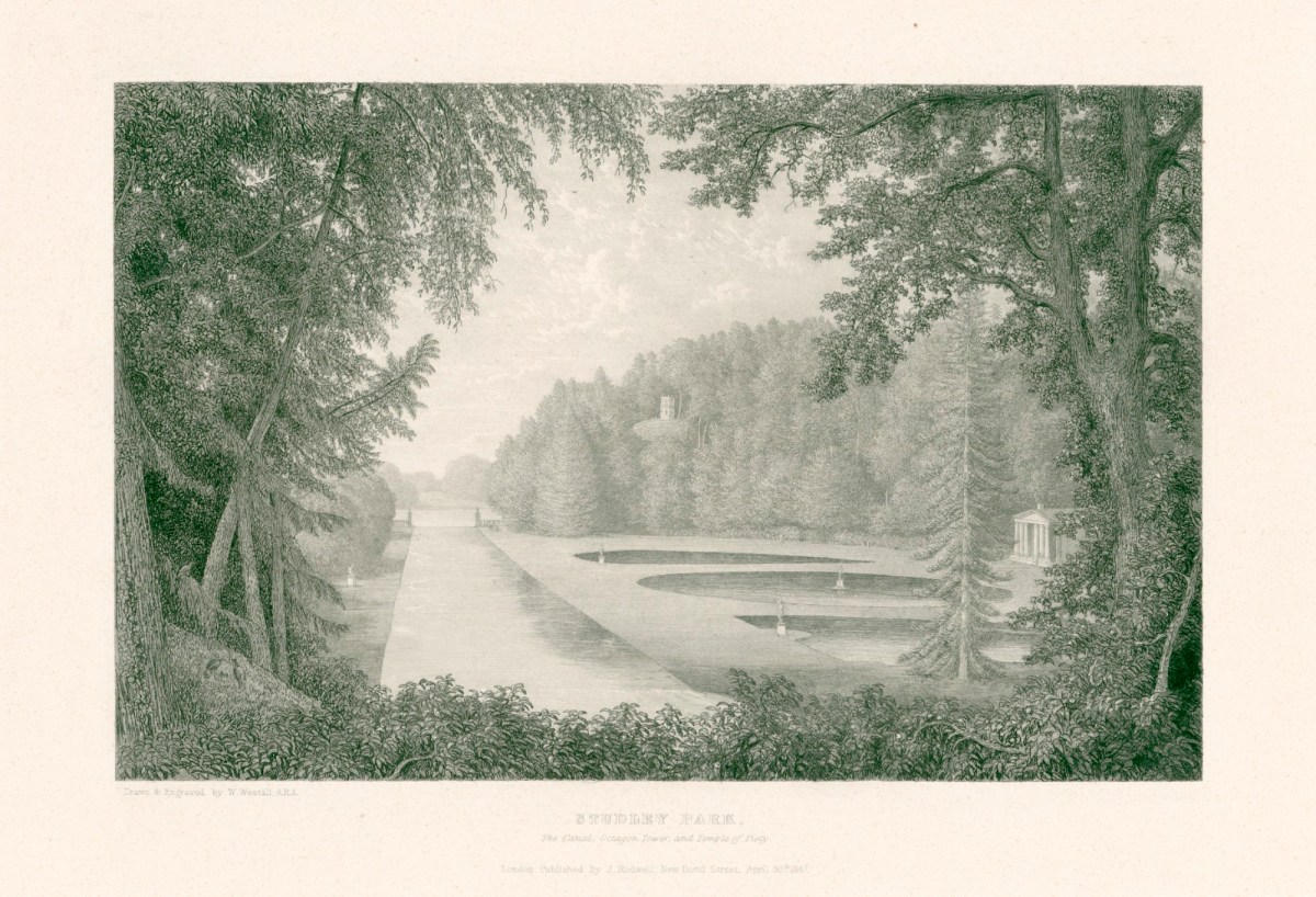 , Views of Fountains Abbey and Studley Park, Yorkshire