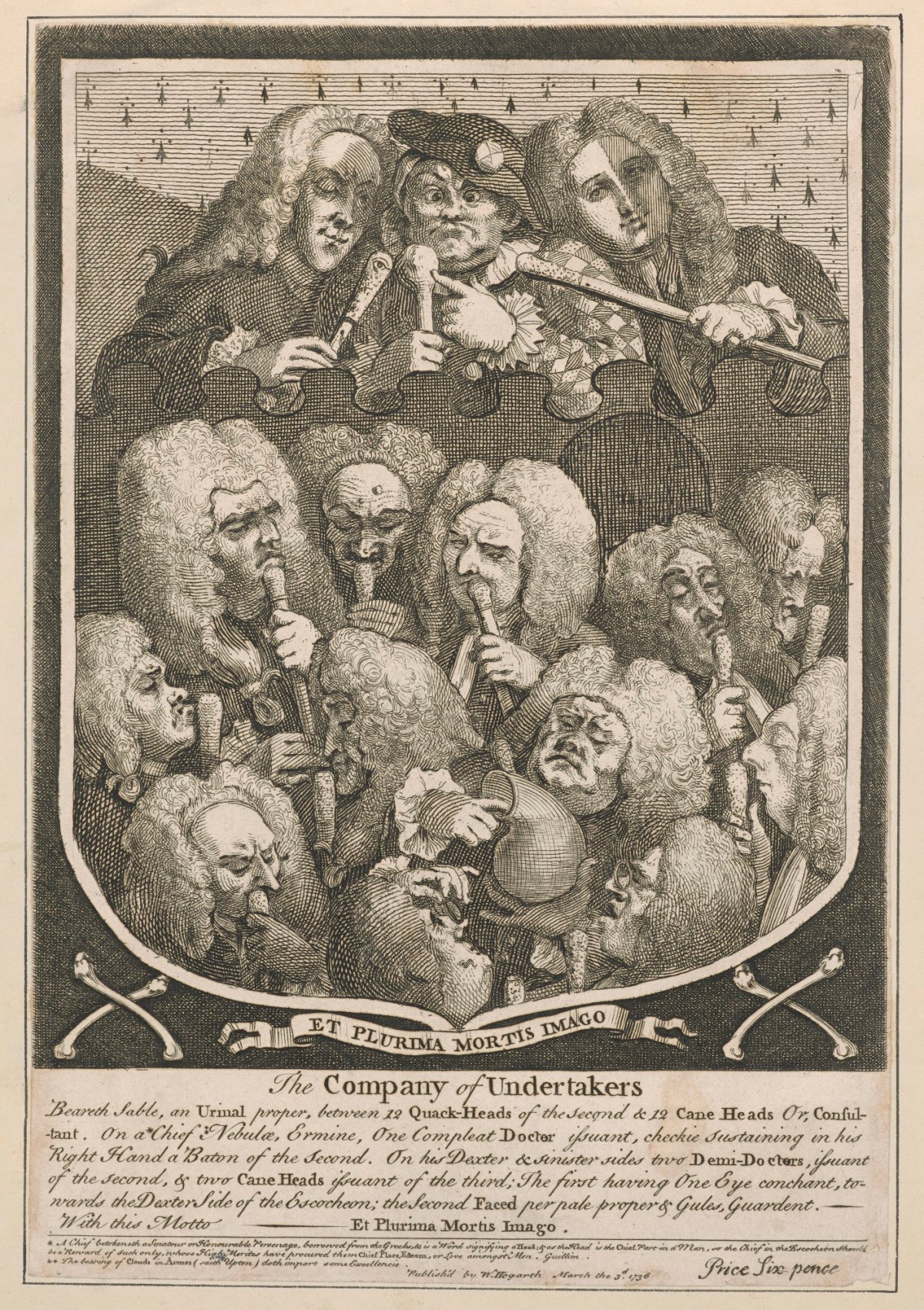 William Hogarth, The Company of Undertakers