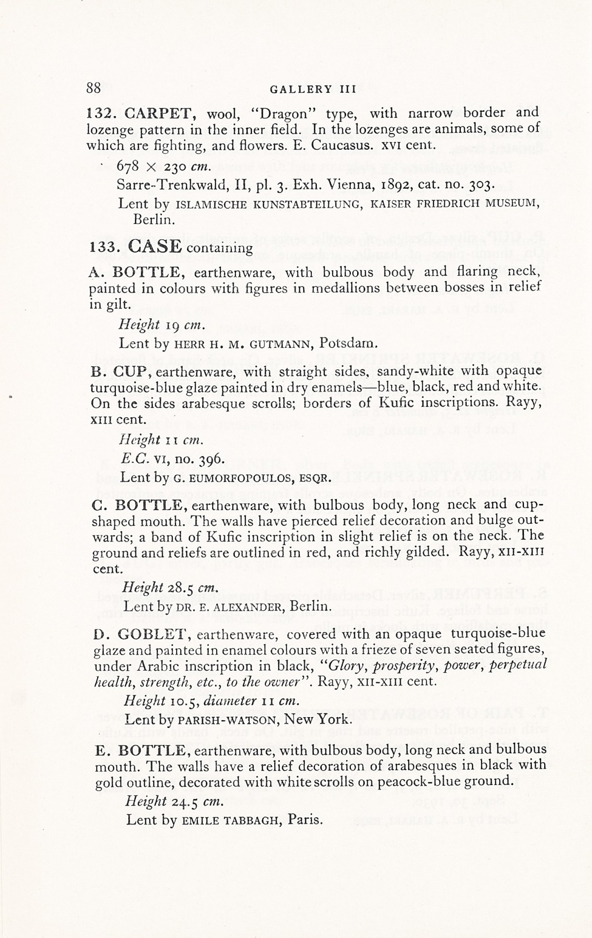 Page 116 of 1931 - International Exhibition of Persian Art