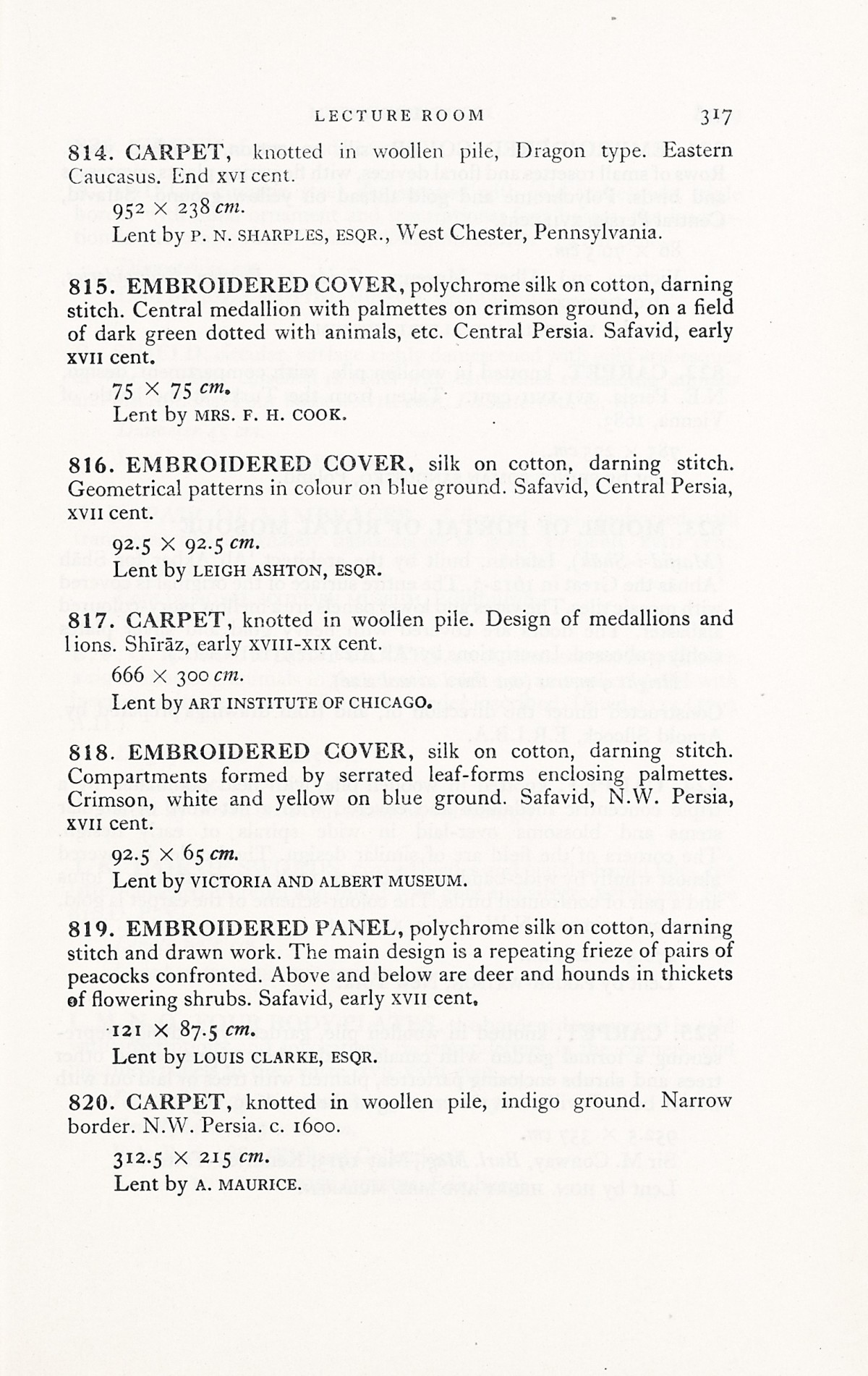 Page 345 of 1931 - International Exhibition of Persian Art