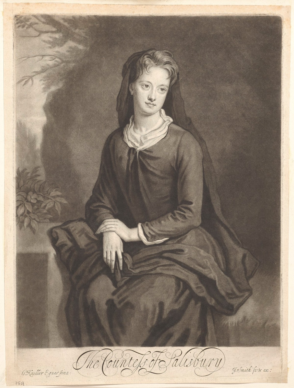 Sir Godfrey Kneller Bt., Frances, countess of Salisbury