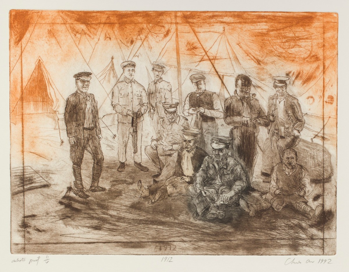 Chris Orr RA, 1912