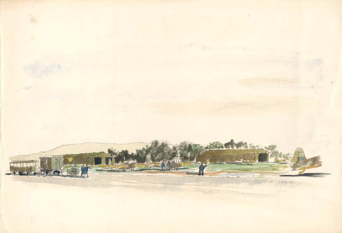 Sir Hugh Casson PRA, Military Airfield