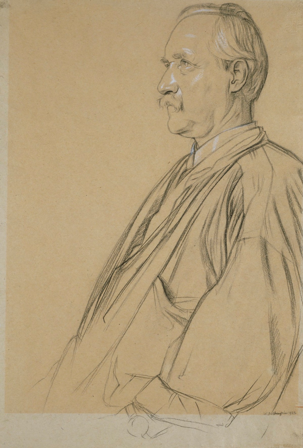 Sir William Rothenstein, Portrait of Sir Frank Short