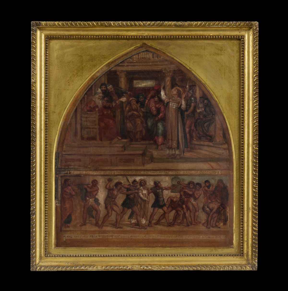 Unknown, Frame for Sir Edward Poynter Bt, PRA 'Sketch for Fresco in St Stephen's, Dulwich'