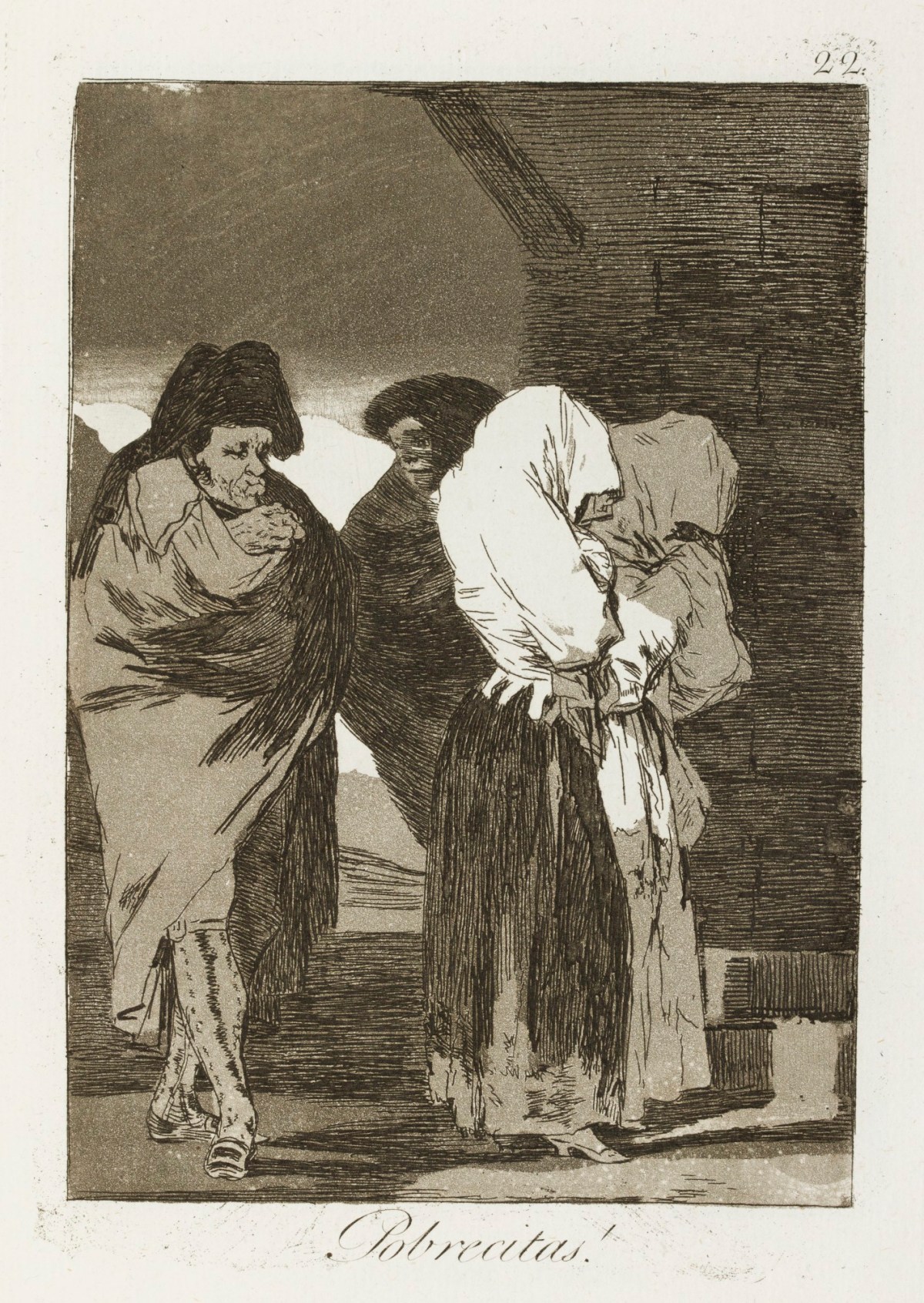 Francisco Goya, 'Pobrecitas!'
