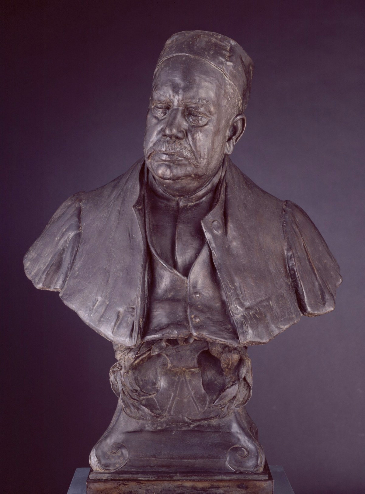 W. Robert Colton RA, Bust of Henry Hugh Armstead, R.A.