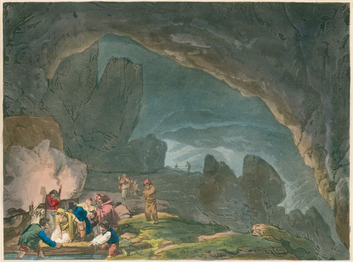 Philippe Jacques de Loutherbourg RA, Peak's Hole, Derbyshire