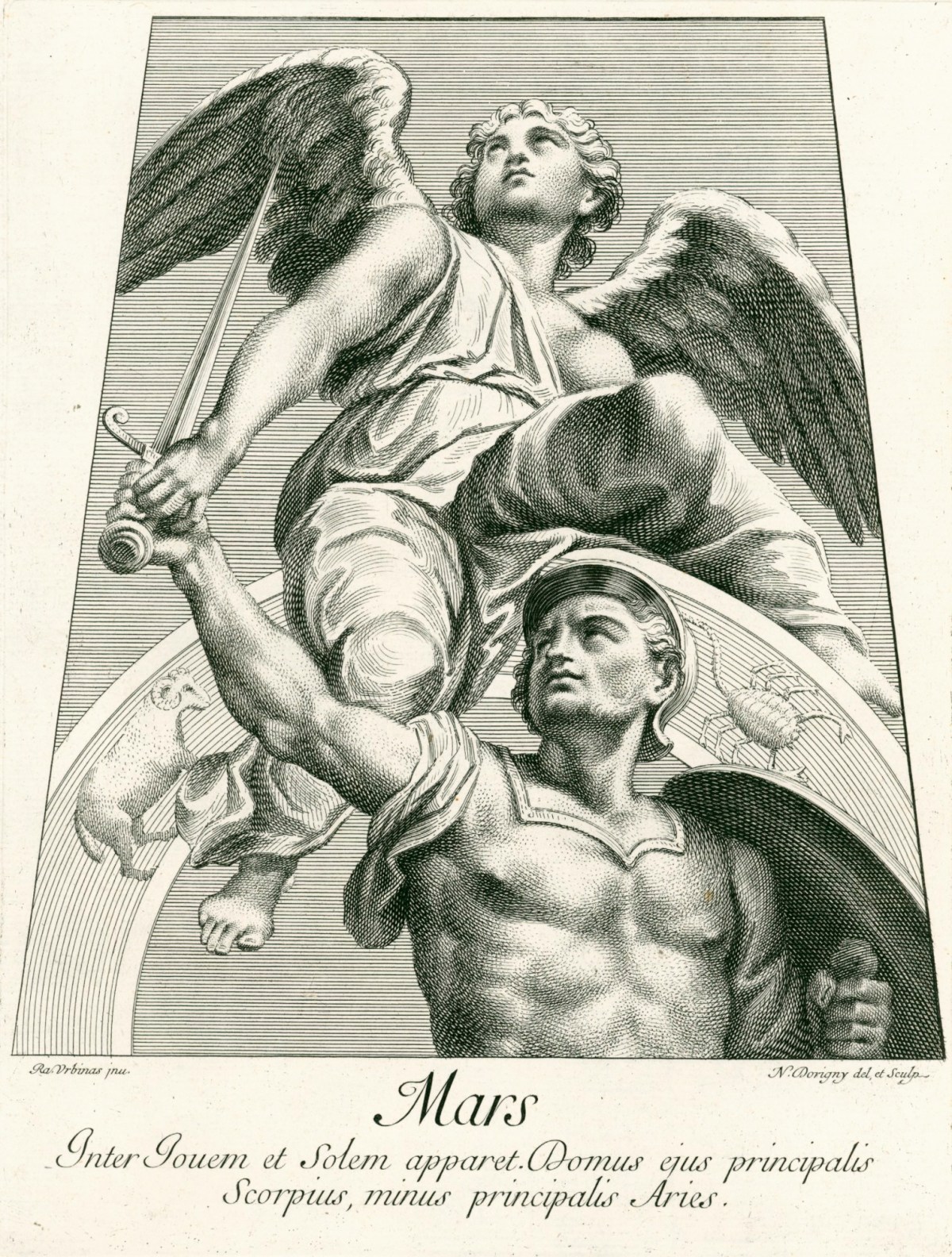 Sir Nicolas Dorigny, Raphaelis Sanctii Urbinatis Planetarium