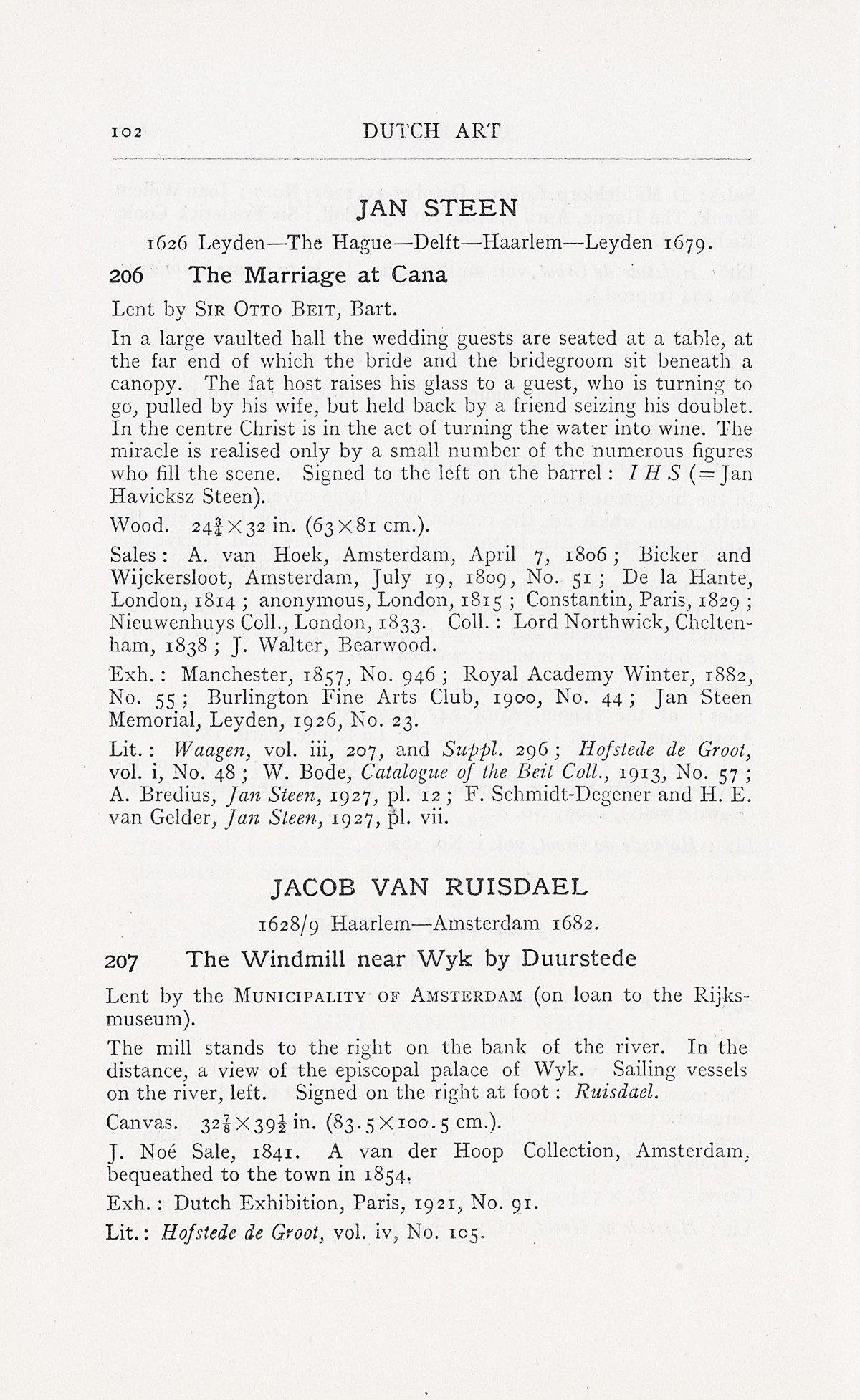 Page 106 of 1929 - Exhibition of Dutch Art 1450-1900