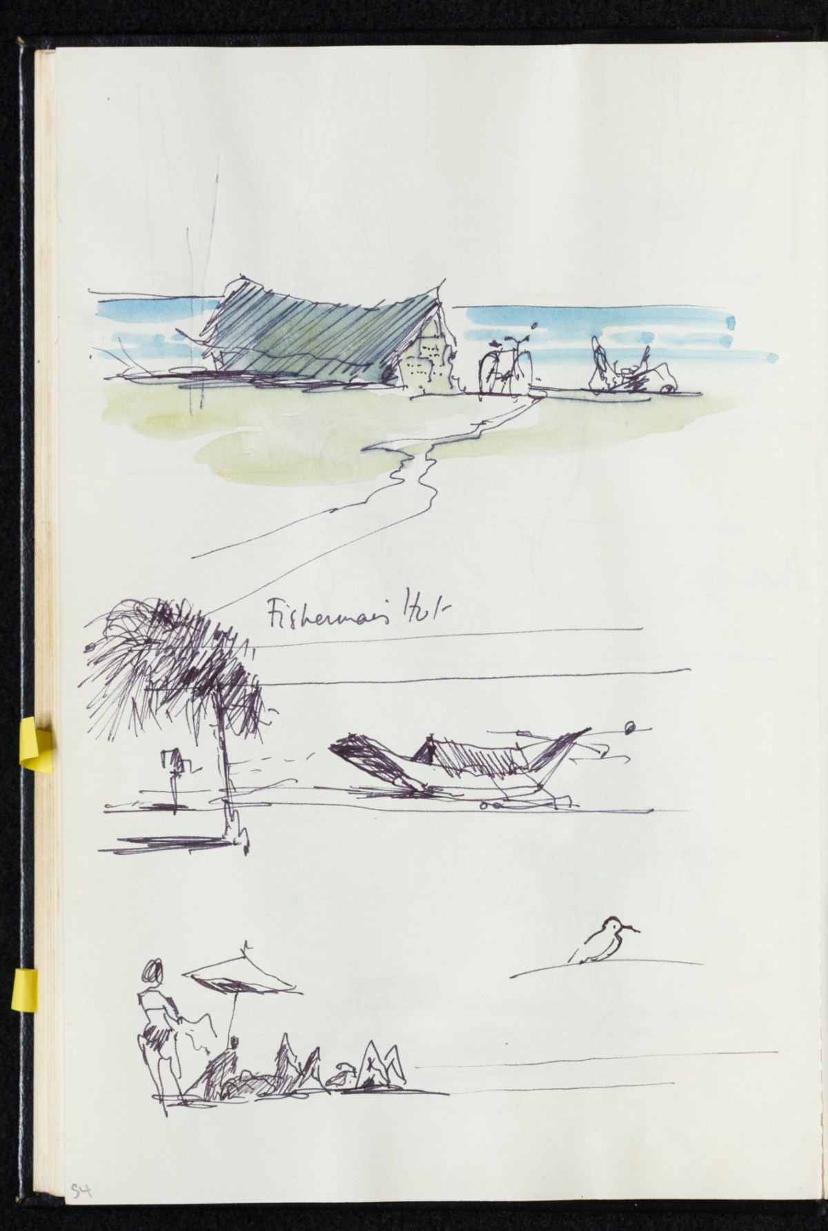 Sir Hugh Casson PRA, Sri Lanka sketchbook