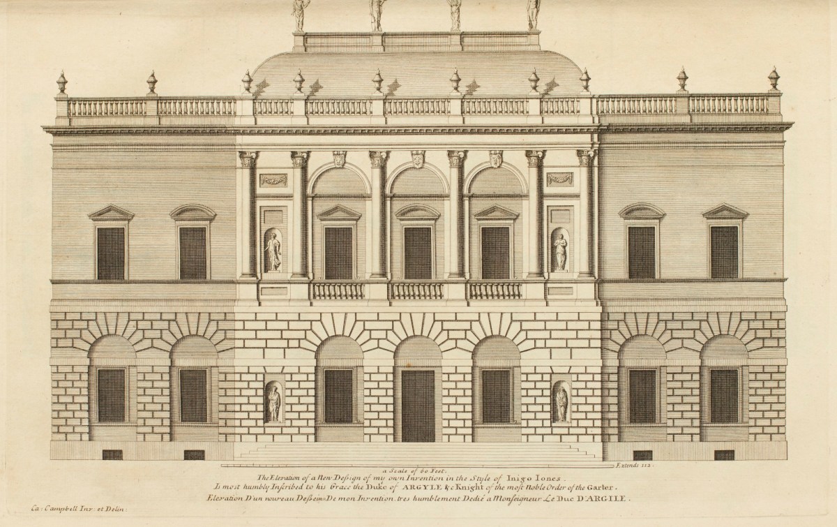 Colen Campbell, Colen Campbell's architectural design for the Duke of Argyle