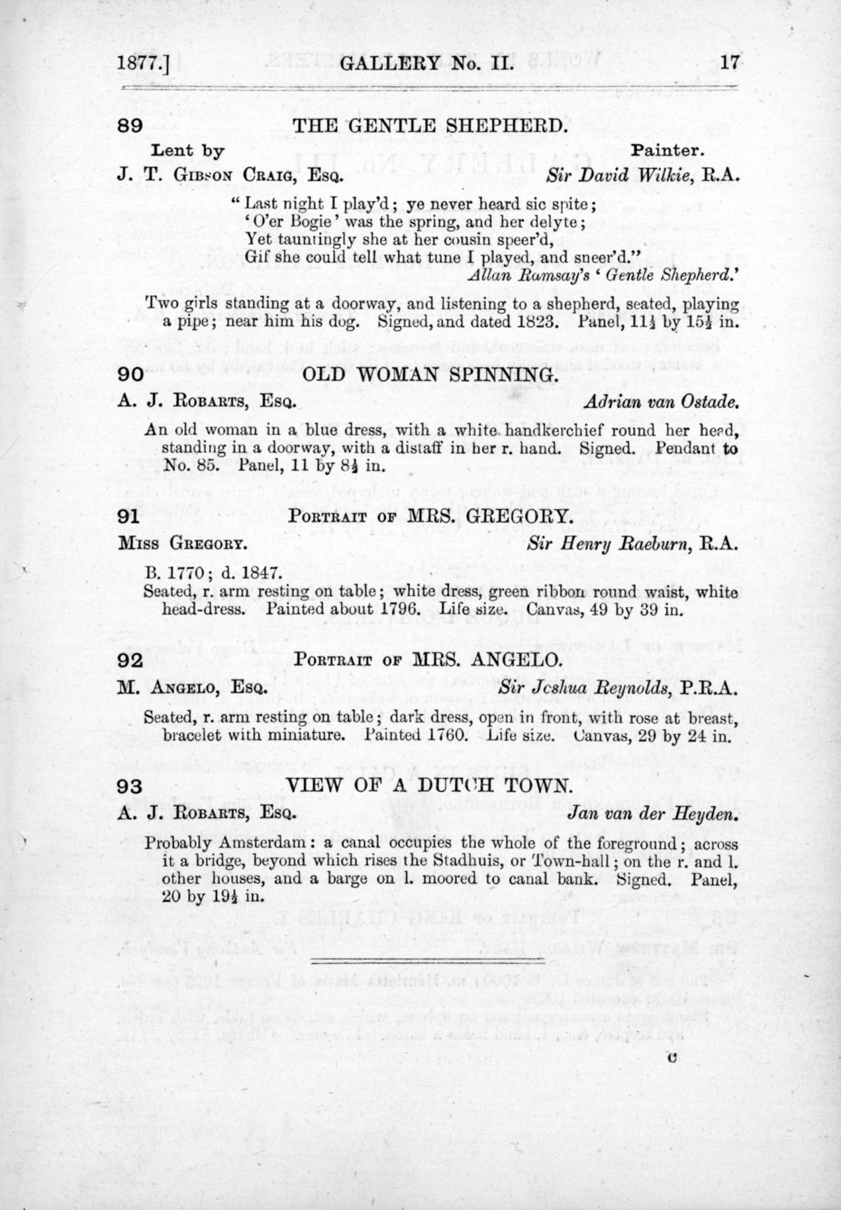 Page 17 of 1877 - Old Masters and deceased masters of the British School