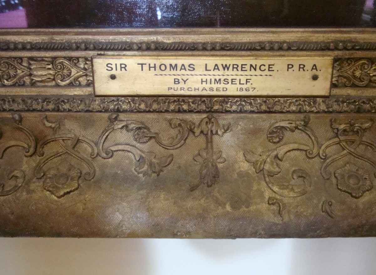 George Morant - London, Frame for Sir Thomas Lawrence PRA 'Self-Portrait of Sir Thomas Lawrence P.R.A.'