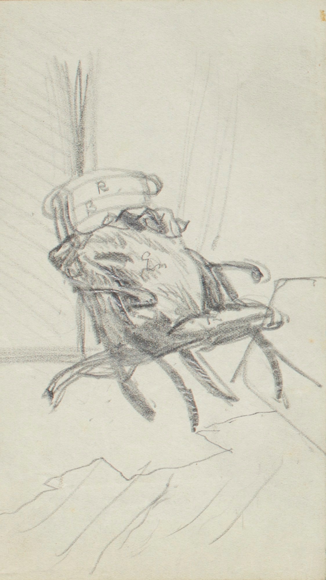 Study of a chair | Works of Art | RA Collection | Royal Academy of Arts