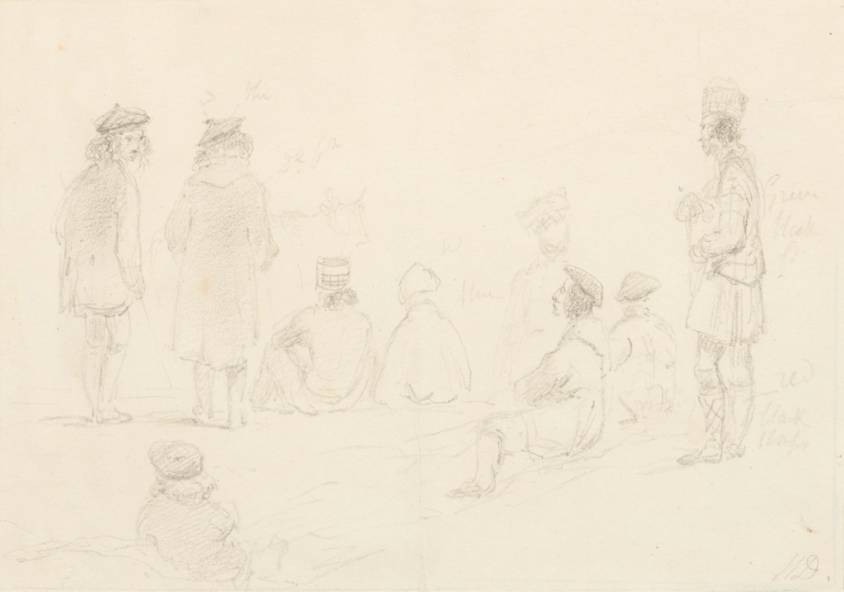 William Daniell RA, The costume of the Isle of Lewis